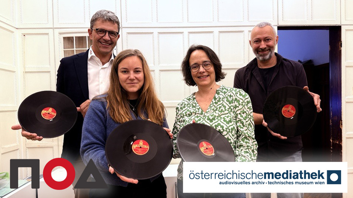 Austrian Mediathek and NOA: 14,000 minutes of shellac records